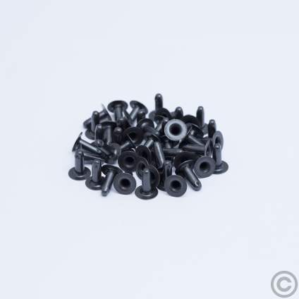 7 Nitar/Rörnit/Nit Underdel Svart Oxiderad Rivet Black Oxy 12mm 506-12 R M07.jpg