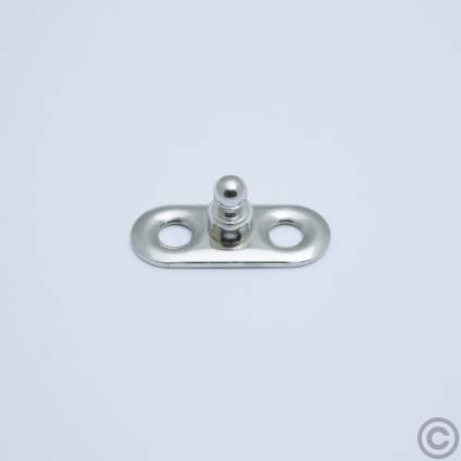 Båtbeslag/Kula Med Platta Mässing Förnicklad Stud With Plate Brass Nickelplated 20018 M20.jpg